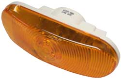 Yellow oval light 60202Y