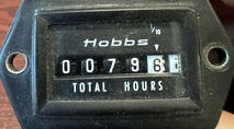 Hobbs Stewart-Warner Compteur horaire minimétrique - 20034