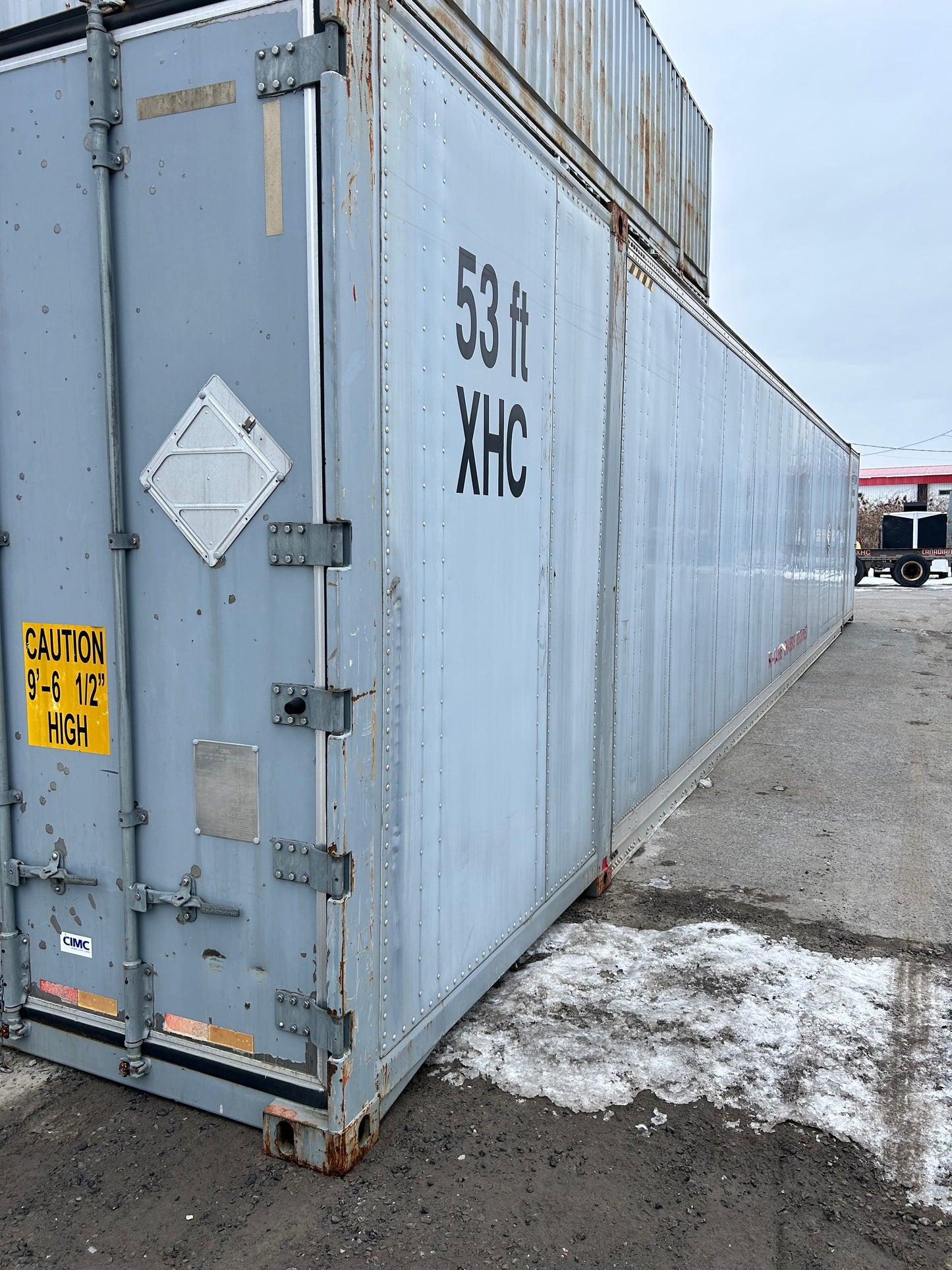 53 ft Heater containers