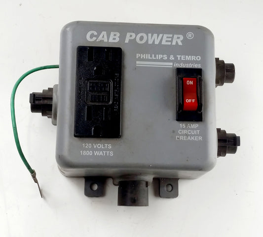 Cab Power 120v 1800w Outlet