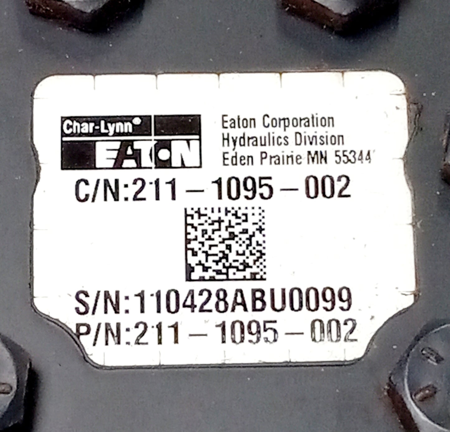 Eaton Volvo Valve