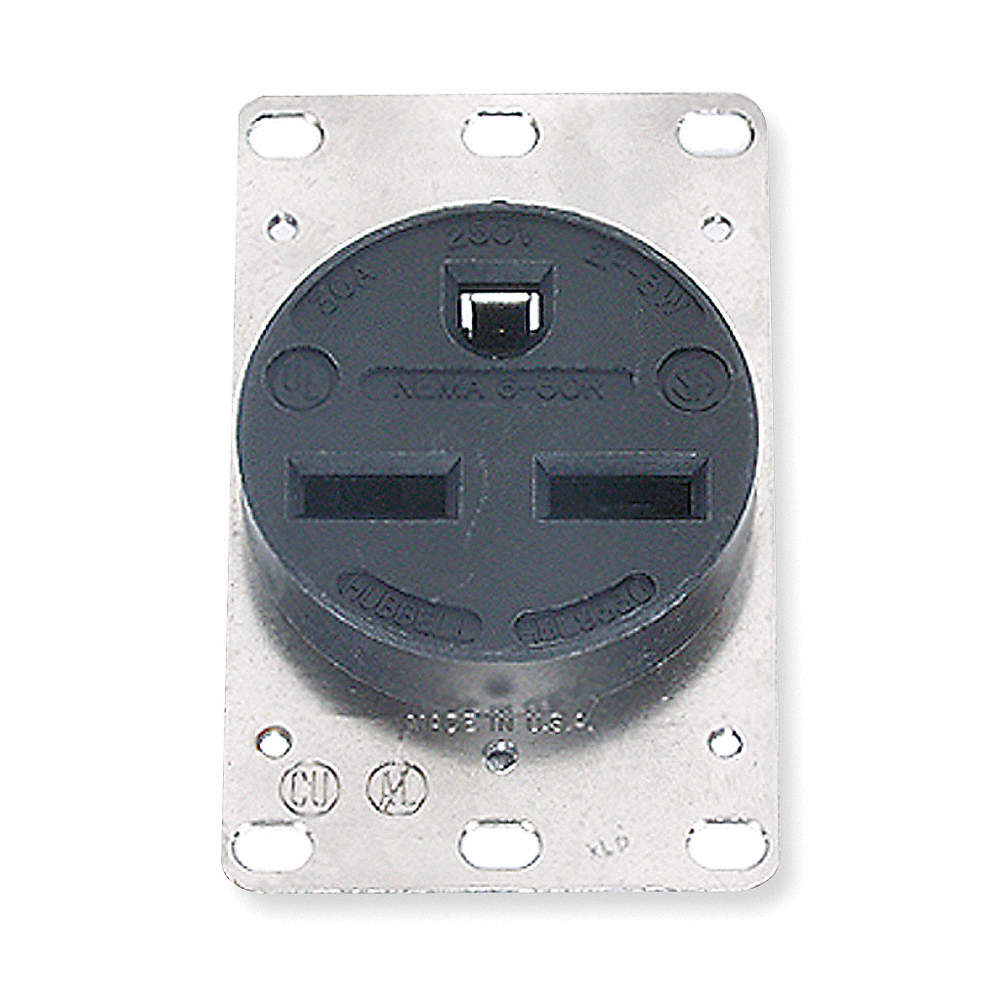 30A 250V 2-Pole 3-Wire Receptacle