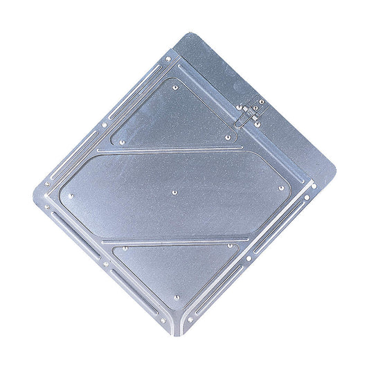 PLAIN PLACARD HOLDER, ALUMINUM