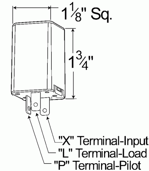Grote 44720 Module de danger clignotant à 3 broches